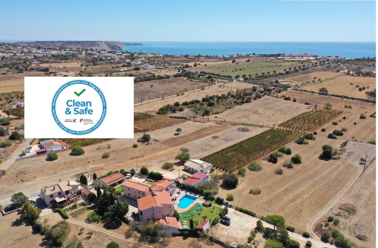 Отель Casa Rosa Montes Praia Da Luz Экстерьер фото